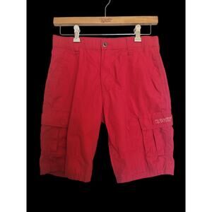 Levis boys swim shorts sz. small red‎
